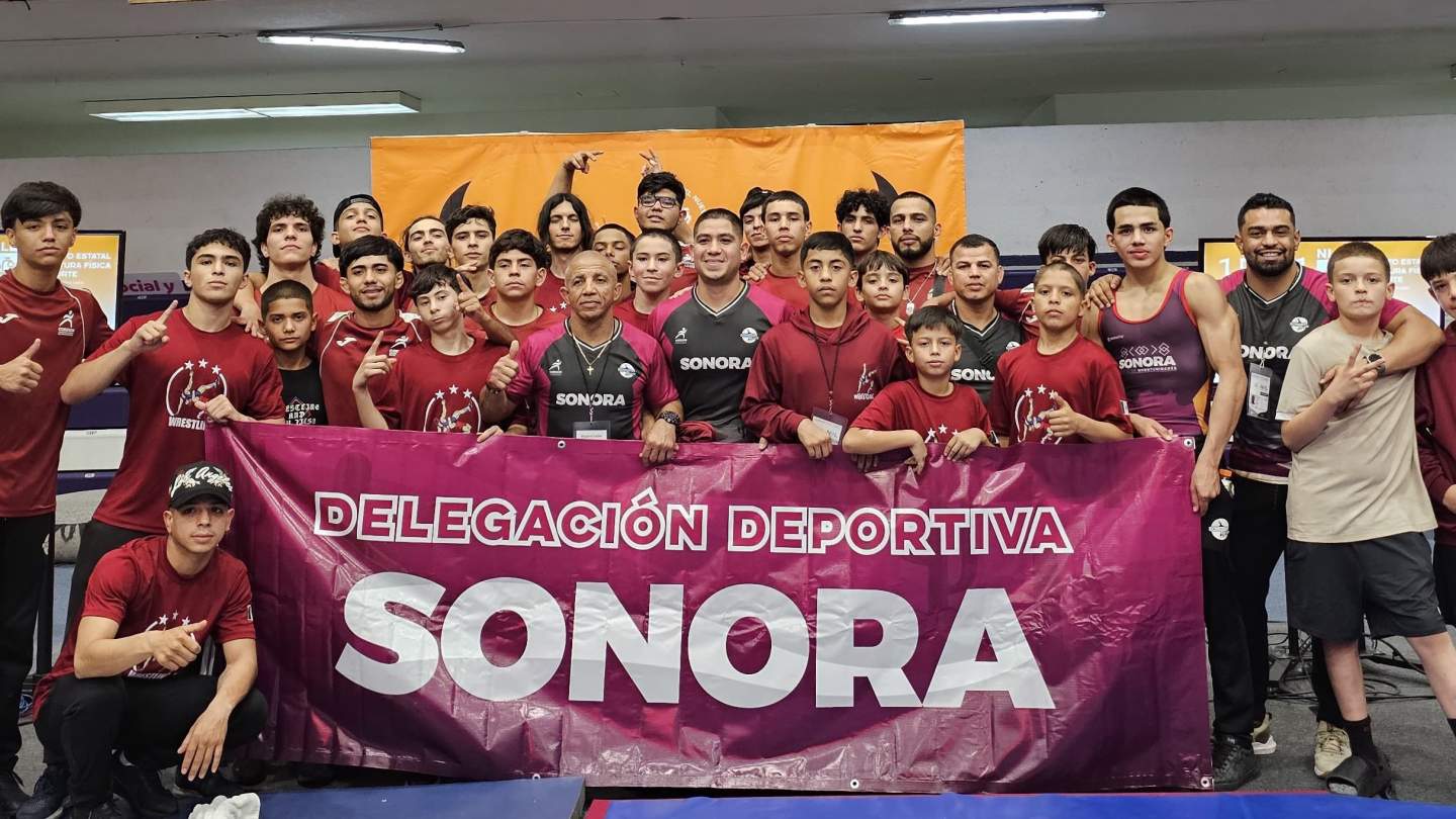 AVANZAN 47 SONORENSES A LA OLIMPIADA NACIONAL DE LUCHAS